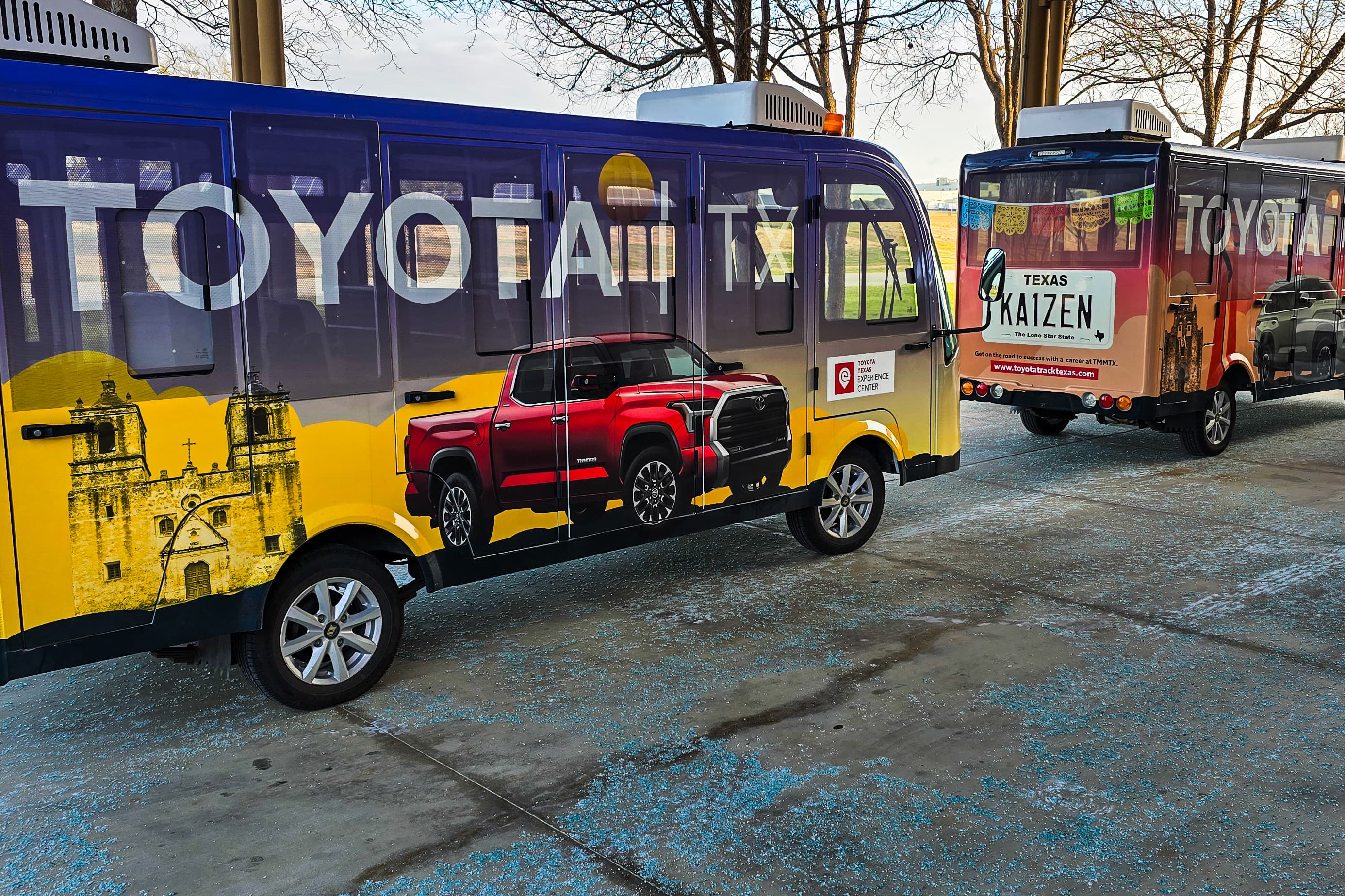 a row of parked cars